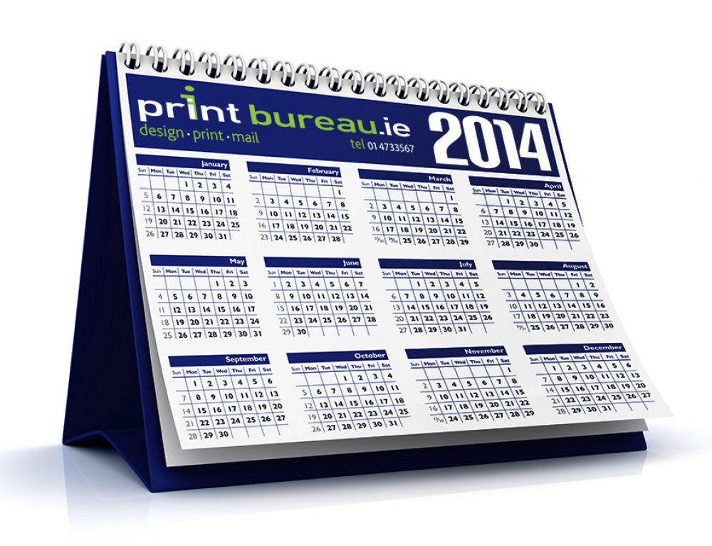 Desktop Calendars Print Bureau, Design and Mailing